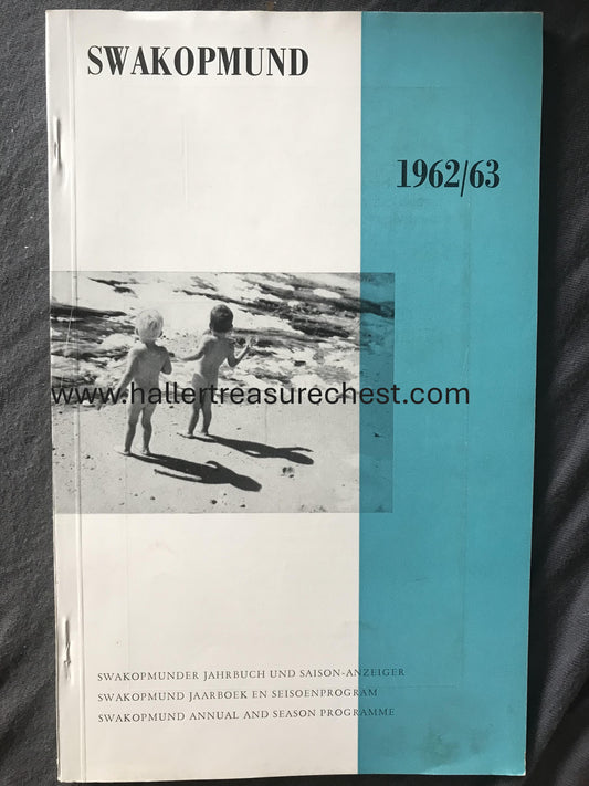 Book 2.34 SWA, Swakopmund 1962/63 Jahrbuch, Annual, jaarboek