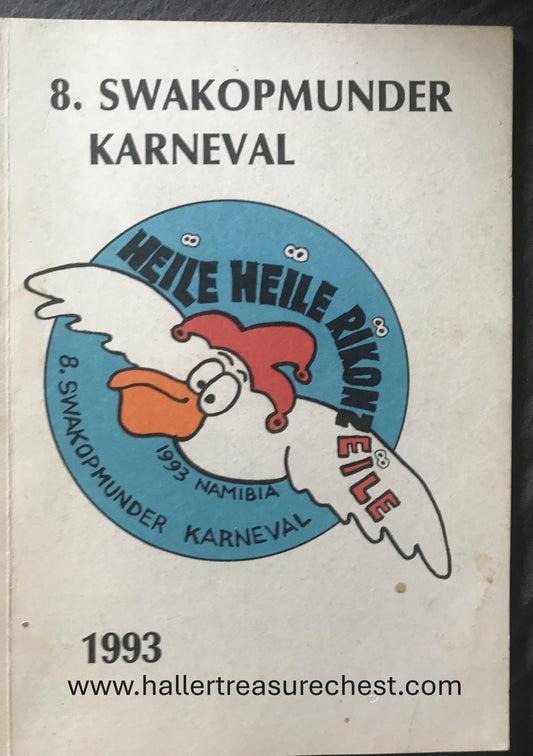 Book 2.38 Namibia - 8.Swakopmunder Karneval 1993 - Karnevalsheft - und Program