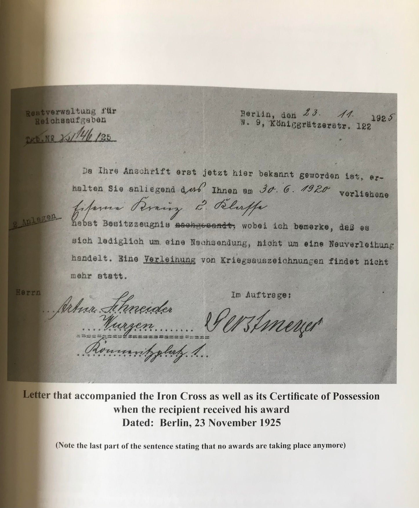 Book 2.19. GSWA - 'For Valour' - The history of the Iron Cross and Wound Badge in German South West Africa 1914 - 1918, Gordon McGregor, signed first edition 2005