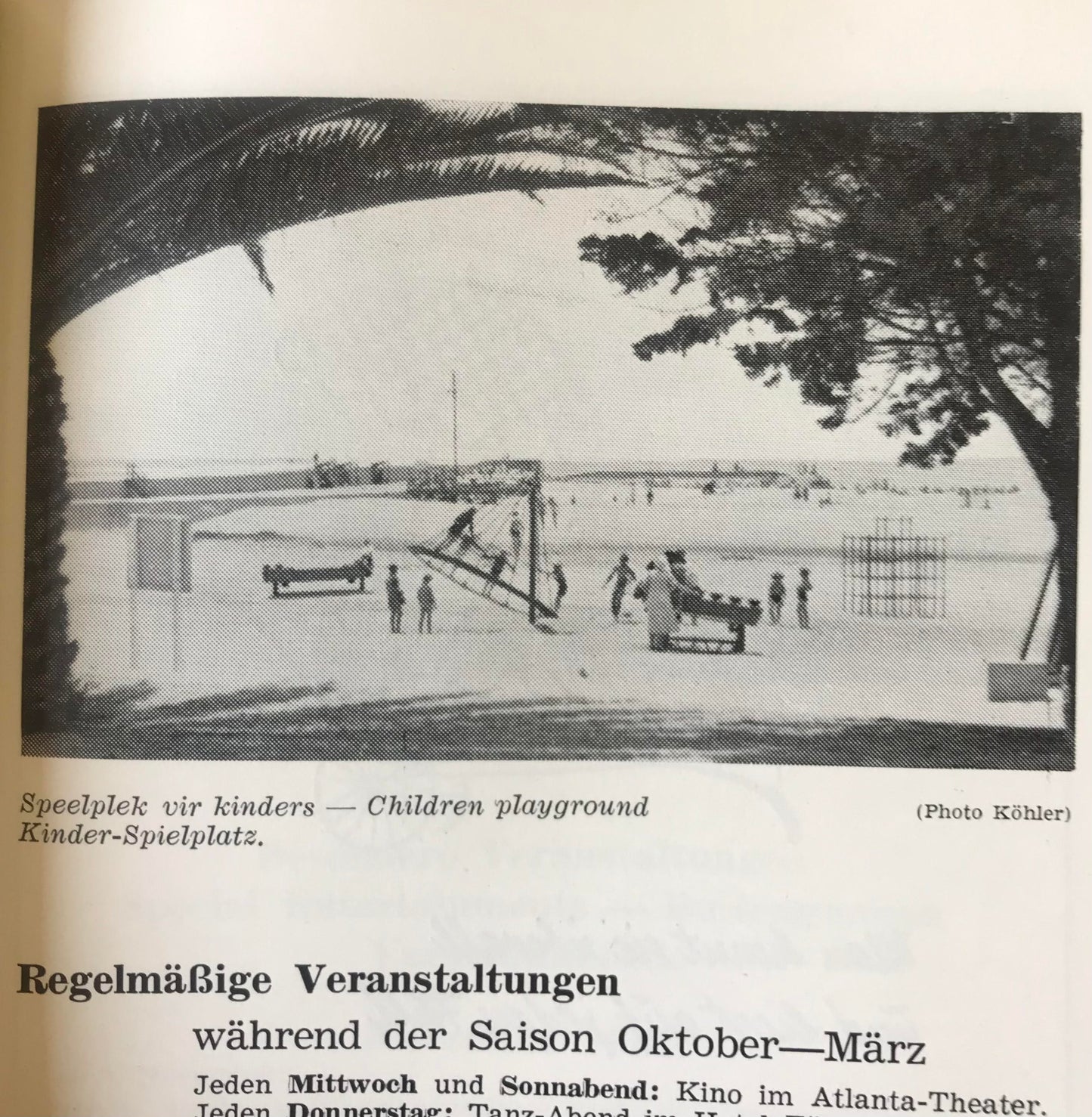 Book 2.21. - SWA - Swakopmund 1954/55 - dreisprachiges Jahrbuch / trilingual annual
