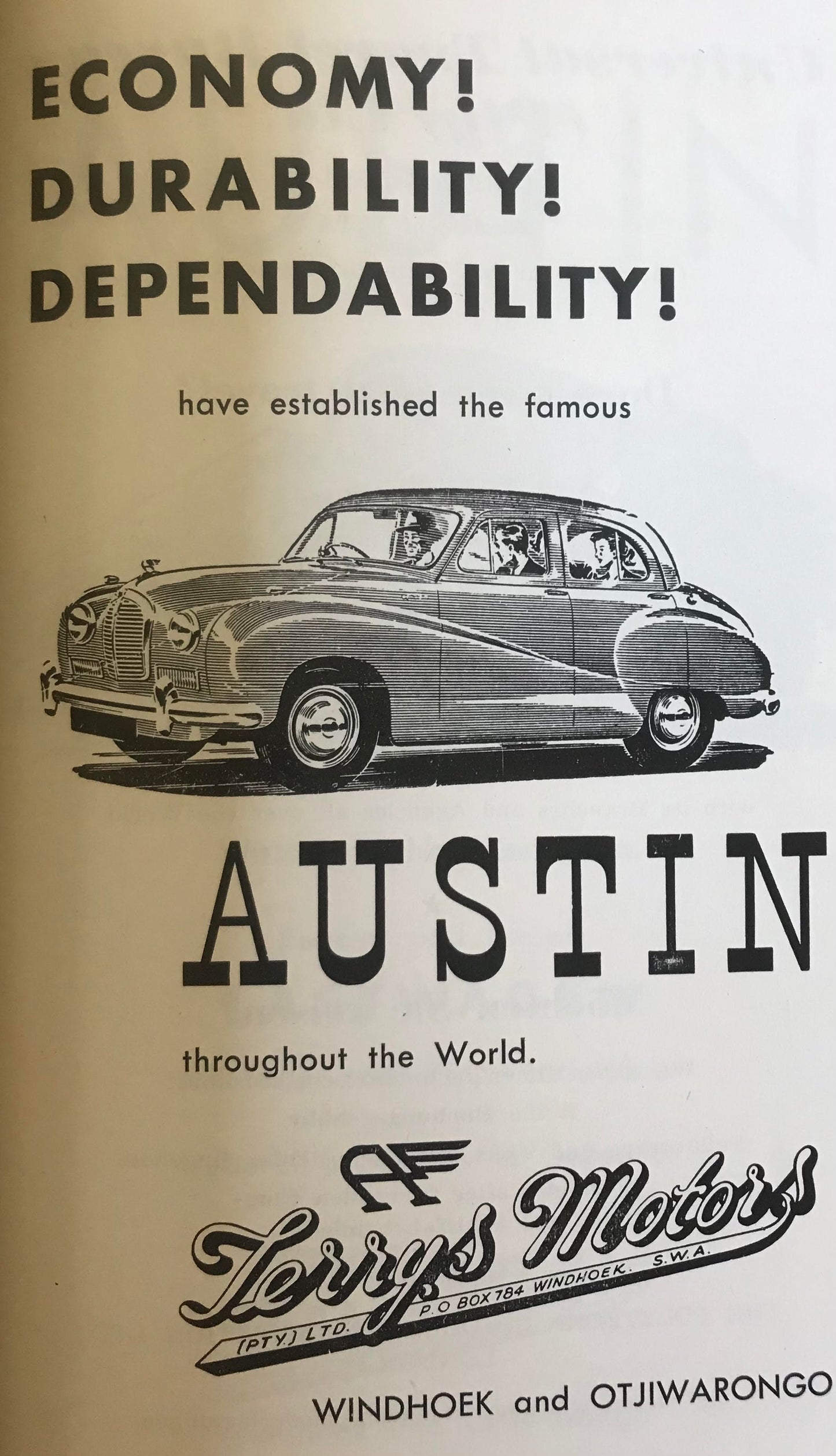 Book 2.21. - SWA - Swakopmund 1954/55 - dreisprachiges Jahrbuch / trilingual annual