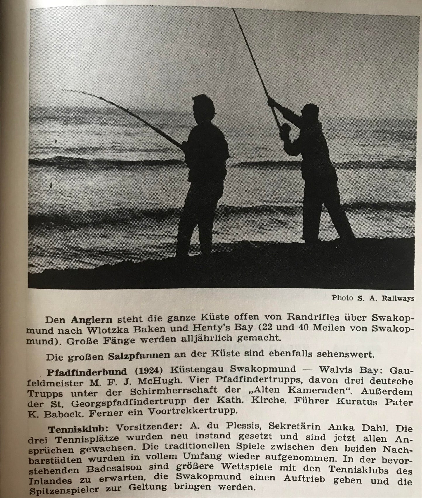 Book 2.34 SWA, Swakopmund 1962/63 Jahrbuch, Annual, jaarboek