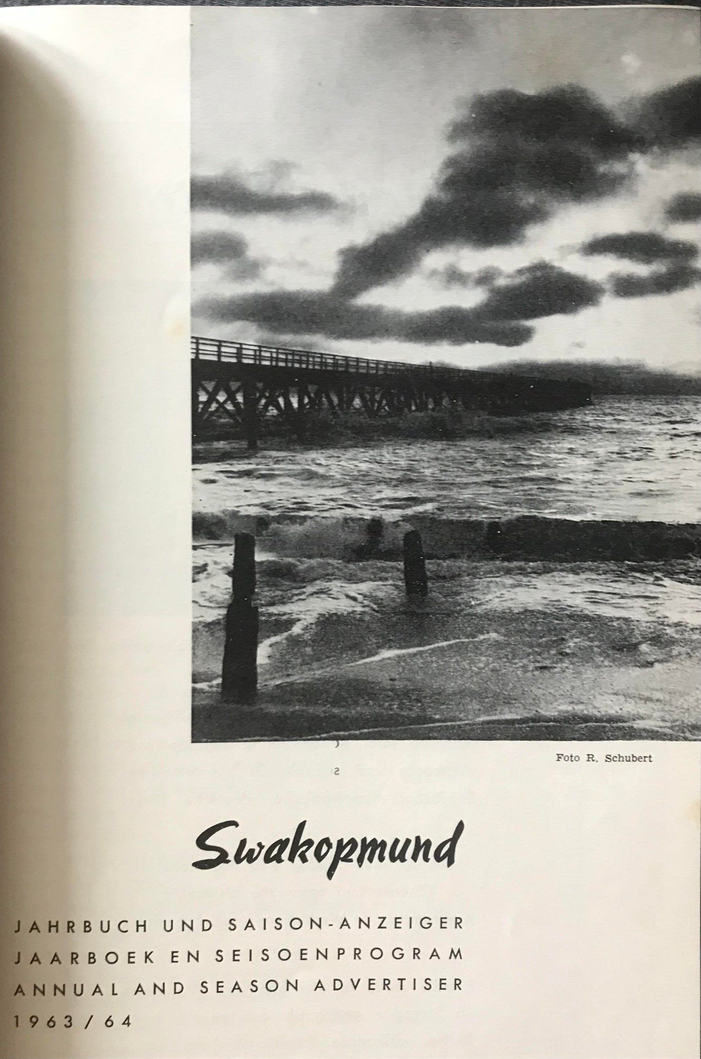Book 2.35 SWA - Swakopmund 1963/64 Jahrbuch,annual, jaarboek