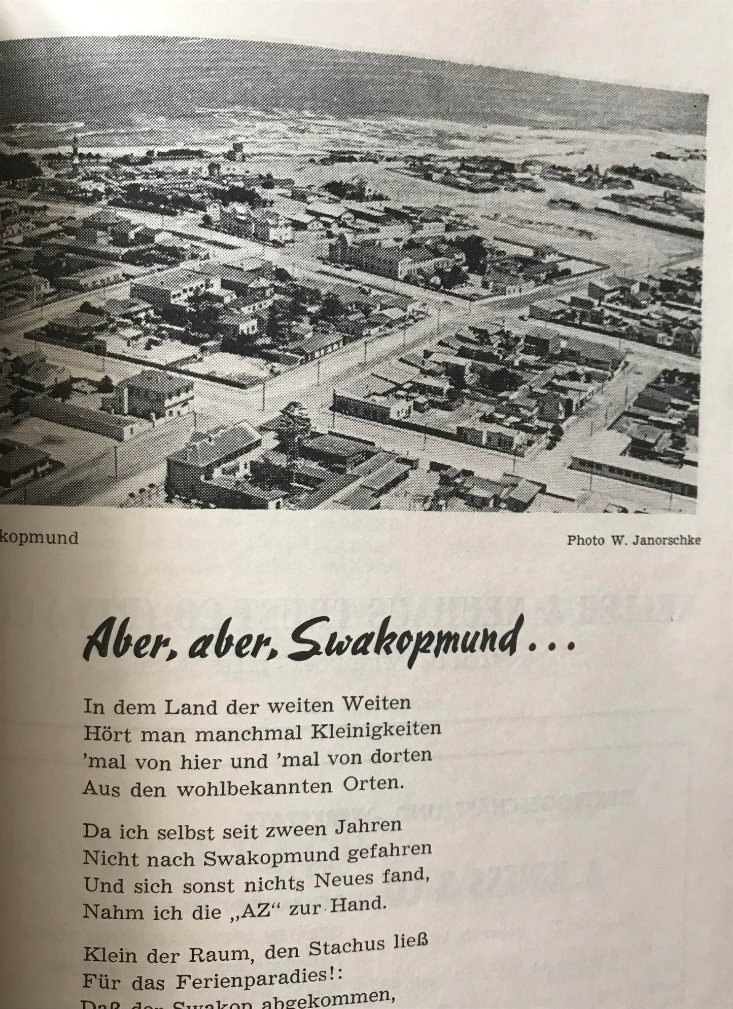Book 2.35 SWA - Swakopmund 1963/64 Jahrbuch,annual, jaarboek