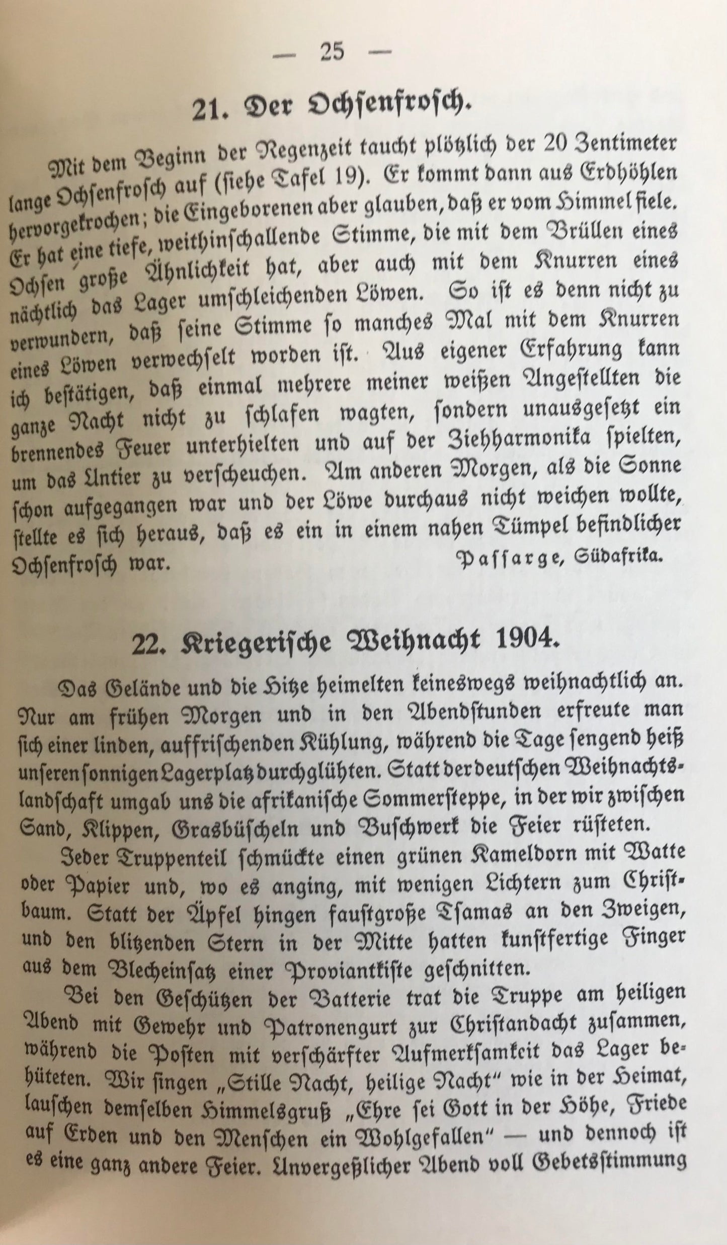 Book 2.7. DSWA - Deutsch-Südwestafrika - Land und Leute - Bernhard Voigt - Nr 1 von 1000 /