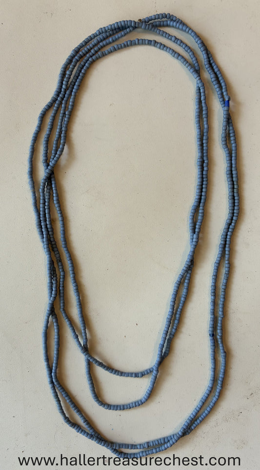 Jewellery 1.29. Traditionelle Halskette aus Glastauschperlen des Namibischen Owambo-Stammes / Traditional necklace made from glass trade bead from the Namibian Owambo tribe