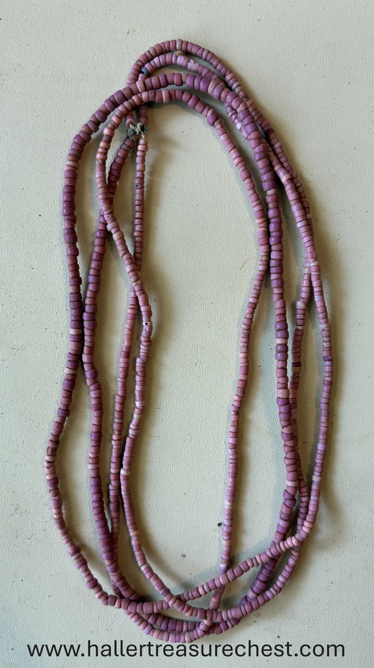 Jewellery 1.30. Traditionelle Halskette aus Glastauschperlen des Namibischen Owambo-Stammes / Traditional necklace made from glass trade bead from the Namibian Owambo tribe