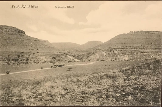 PC0002 GSWA original postcard - DSWA original Postkarte - Naiams Kluft - J.C.Hubrich