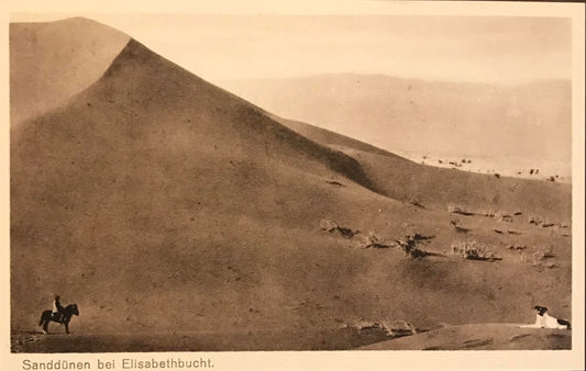 PC0013a GSWA original postcard - Sanddunes / DSWA Original Postkarte - Sanddünen - J.C.Hubrich