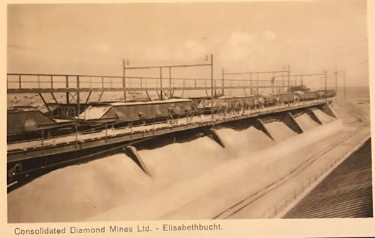 PC0015 - GSWA postcard - Consolidated Diamond Mines Elisabeth Bay /  DSWA Original Postkarte - J.C.Hubrich