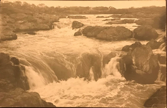 PC0035 - SWA Postcard - Ruacana Waterfalls / SWA Postkarte - Ruacana Wasserfälle - E.Biefs