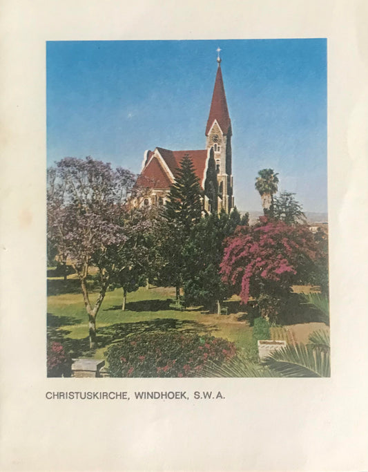 PC0103 - Christuskirche, Windhoek, SWA / Christ Church, Windhoek, S.W.A