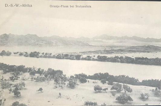 PC0111 - DSWA - Oranje-Fluss bei Stolzenfels - J.C.Hubrich Sammlung / GSWA - Orange River near Stolzenfels - J.C.Hubrich Collection
