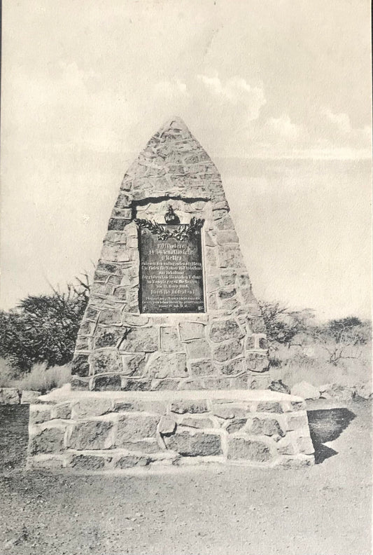 PC0125 - DSWA - Denkmal in Owikokorero / GSWA - Monument in Owikokorero
