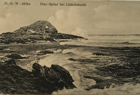 PC0160 - DSWA - Diaz-Spitze bei Lüdertiz, 1913 / GSWA - Diaz cross close to Lüderitzbay, 1913