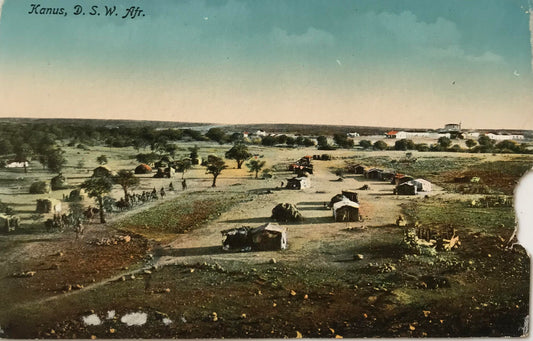 PC01950 - DSWA Postkarte - Dorf Kanus /  GSWA postcard of Kanus village