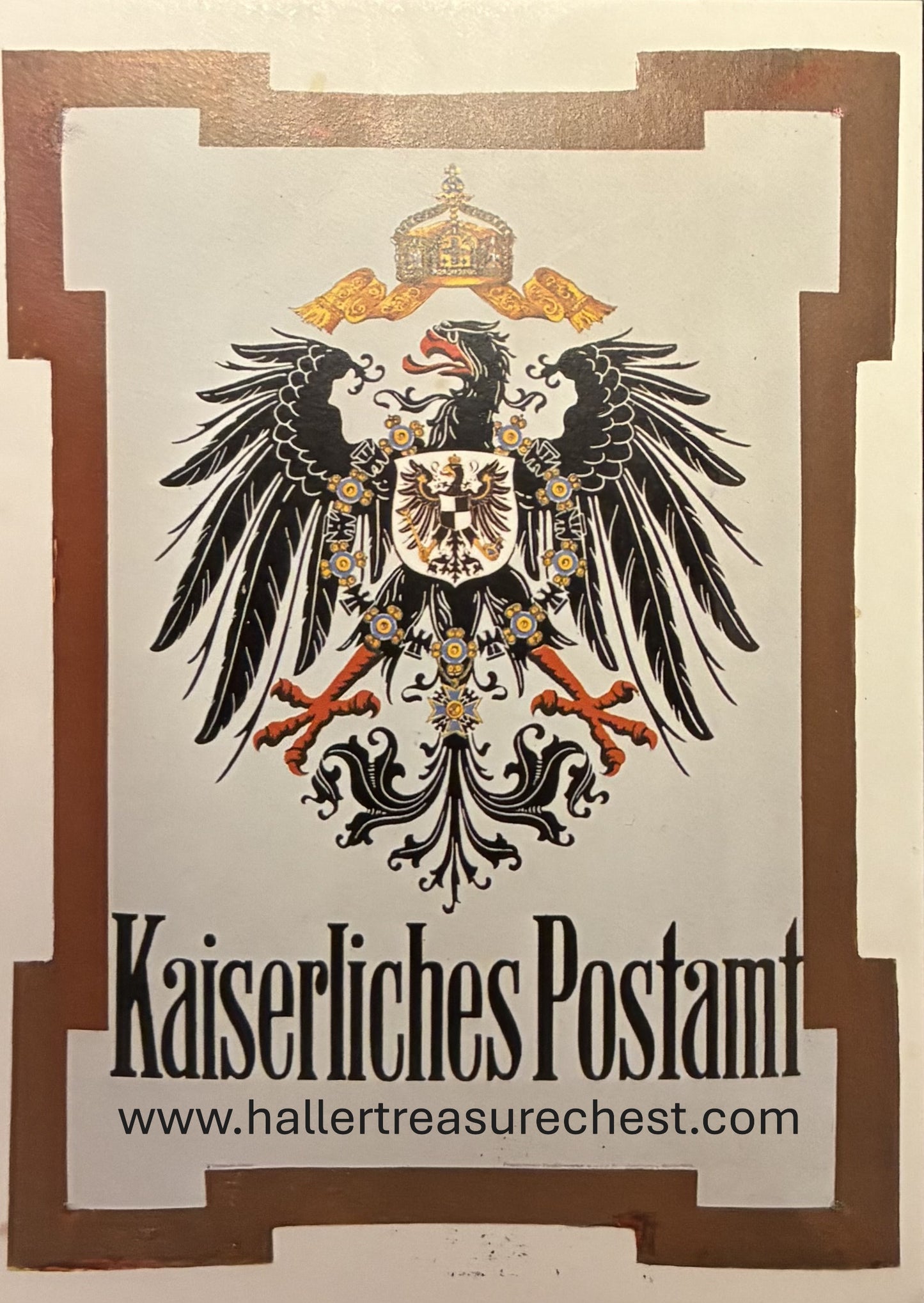 PC A 001.6 Deutsches Reich - Kaiserliches Postamt / German Empire - Emperiors Post office
