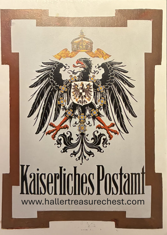PC A 001.6 Deutsches Reich - Kaiserliches Postamt / German Empire - Emperiors Post office