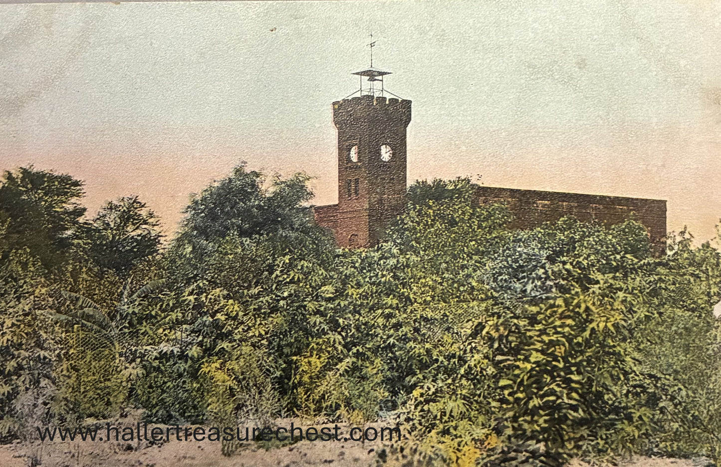 PC A 002.3 DSWA - Garten und Magazin der Deutschen Schutztruppe in Windhuk / GSWA - garden and magazine for the troops in Windhuk