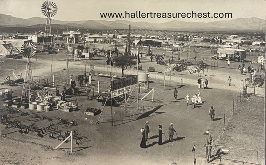PC A 006.2 Postkarte - DSWA - Erste Farm-Ausstellung in Windhoek / GSWA postcard - first Farm show in Windhuk
