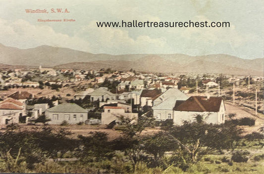 PC A 008.6 SWA Postkarte - Eingeborenen Kirche Windhoek / SWA post card - native church Windhoek