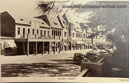 PC A 008.7. SWA Postkarte - Kaiser Strasse, Windhuk / SWA post card, Kaiser Str, Windhoek