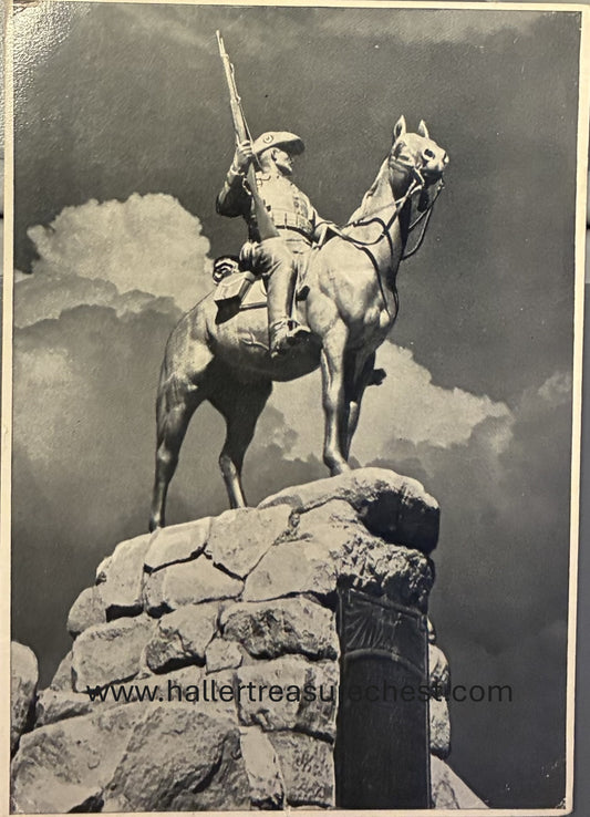 PC A 010.3 SWA Postkarte - Der Reiter von Südwest, Windhuk /  SWA postcard - Der Horseman of Southwest, Windhoek