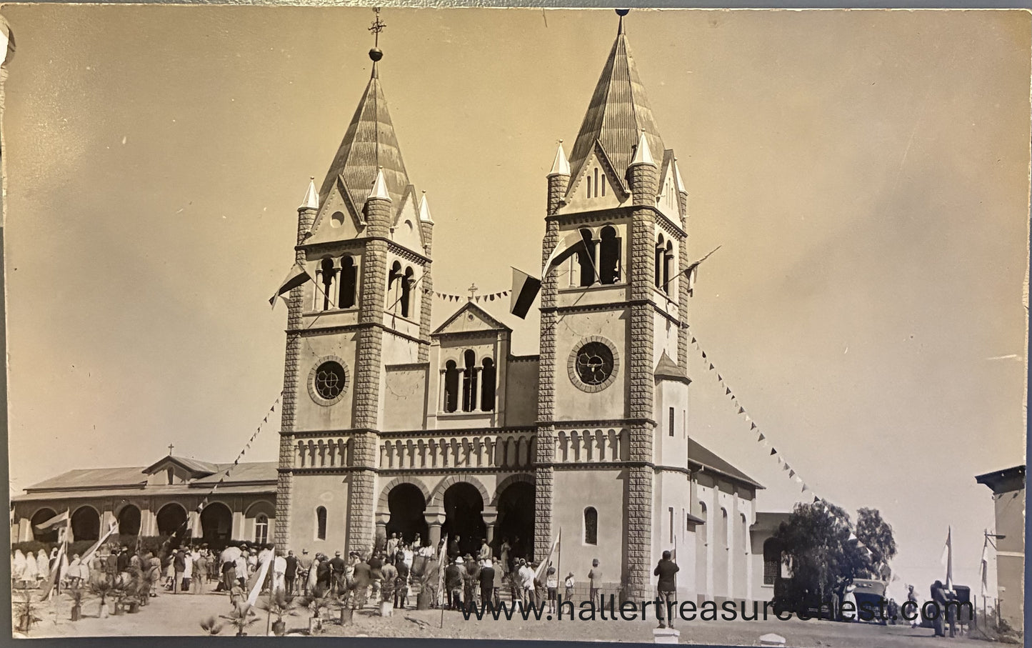 PC A012.6. SWA Postkarte - Katholische Kirche in Windhuk / SWA post card, Catholic Church in Windhoek