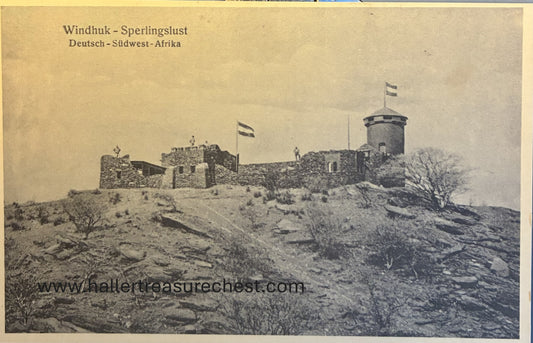 PC A016.3 - DSWA Postkarte - Windhuk, Sperlingslust / GSWA post card, Windhuk, Sperlingslust