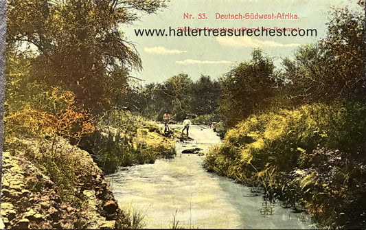 PC Nord-Süd 11.3. DSWA - Rivier im Hereroland während der Trockenzeit / GSWA - River in Hereroland during dry season