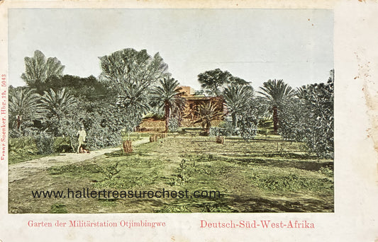 PC Nord-Süd 13.2 DSWA - Garten der Militärstation in Otjimbingwe / GSWA - military garden in Otjimbingwe