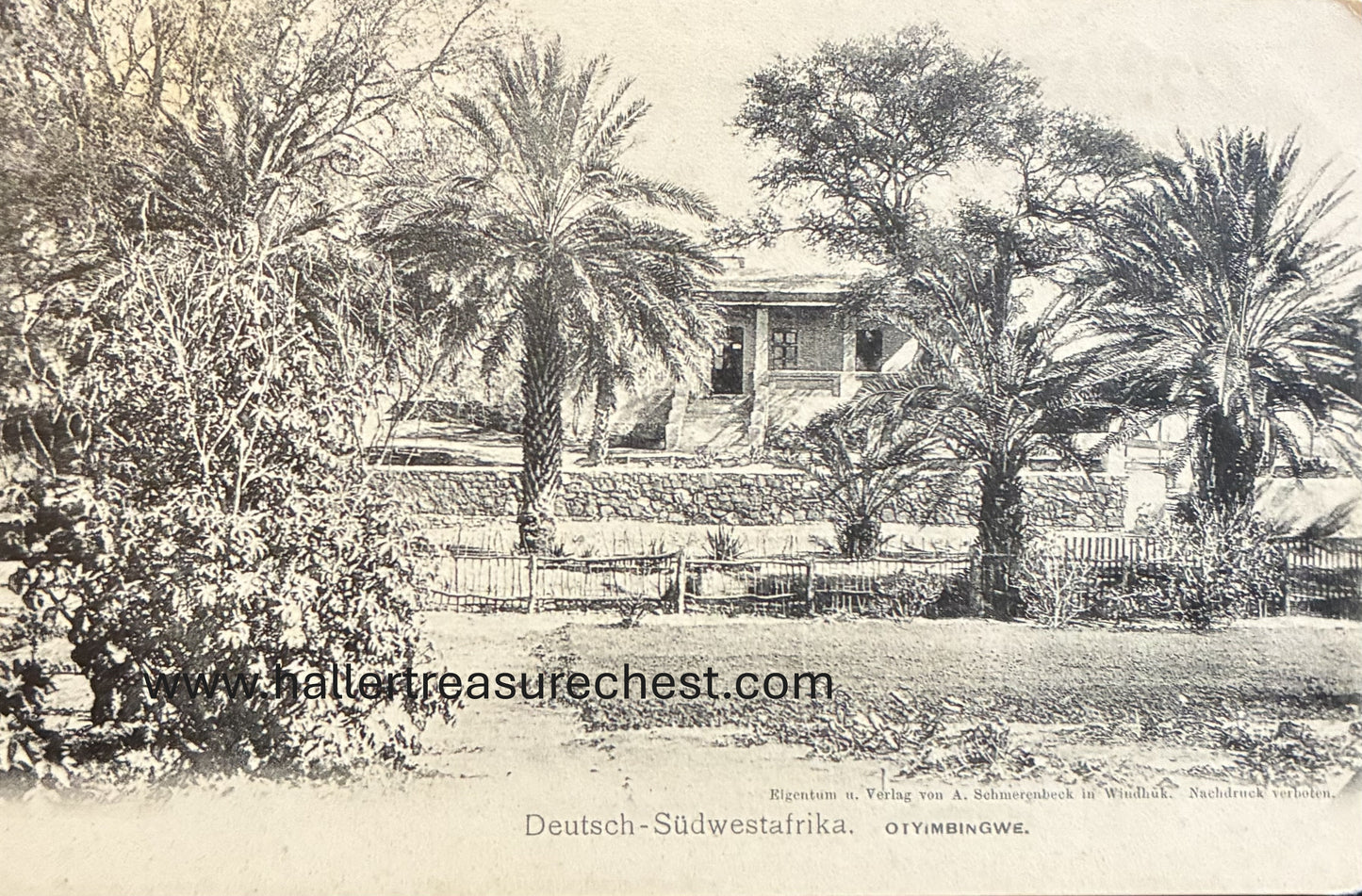 PC Nord-Süd 13.3 DSWA - Garten der Militärstation in Otjimbingwe / GSWA - military garden in Otjimbingwe
