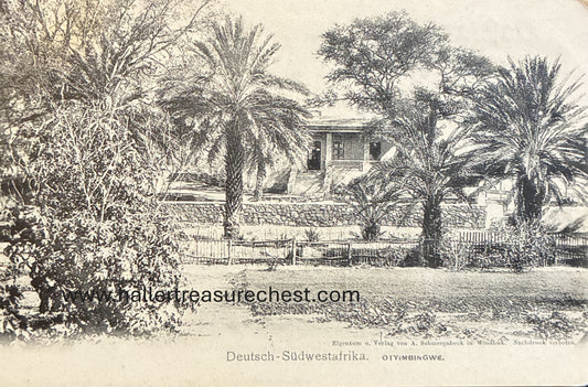 PC Nord-Süd 13.3 DSWA - Garten der Militärstation in Otjimbingwe / GSWA - military garden in Otjimbingwe