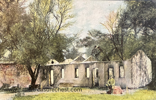 PC Nord-Süd 13.8. DSWA - Geschäftshaus in Okahandja nach der Zerstörung durch die Hereros / GSWA - destroyed shop in Okahandja