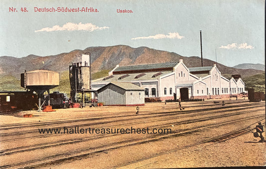 PC Nord-Süd 14.1. DSWA - Bahnhof in Usakos / GSWA - Usakos Train station