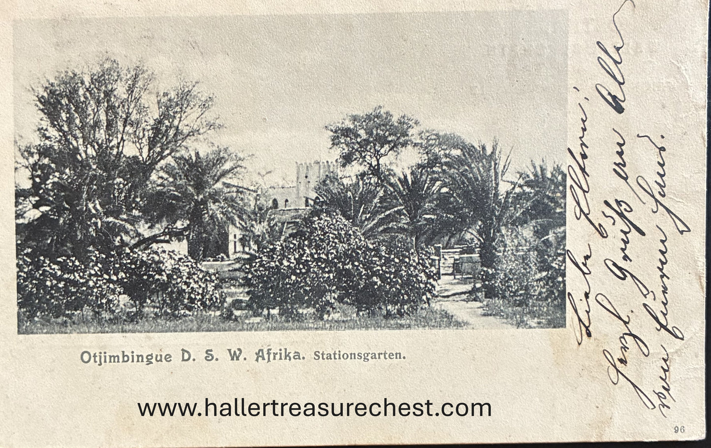 PC Nord-Süd 14.3. DSWA - Otjimbingwe Stationsgarten / GSWA - military garden in Otjimbingwe