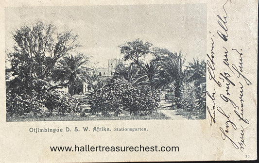 PC Nord-Süd 14.3. DSWA - Otjimbingwe Stationsgarten / GSWA - military garden in Otjimbingwe