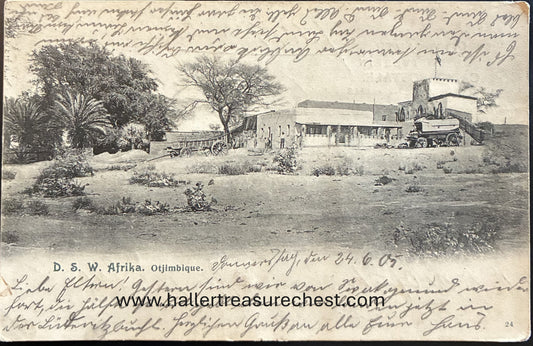 PC Nord-Süd 14.7. DSWA - Feste in Otjimbingwe / GSWA - Military garnison in Otjimbingwe