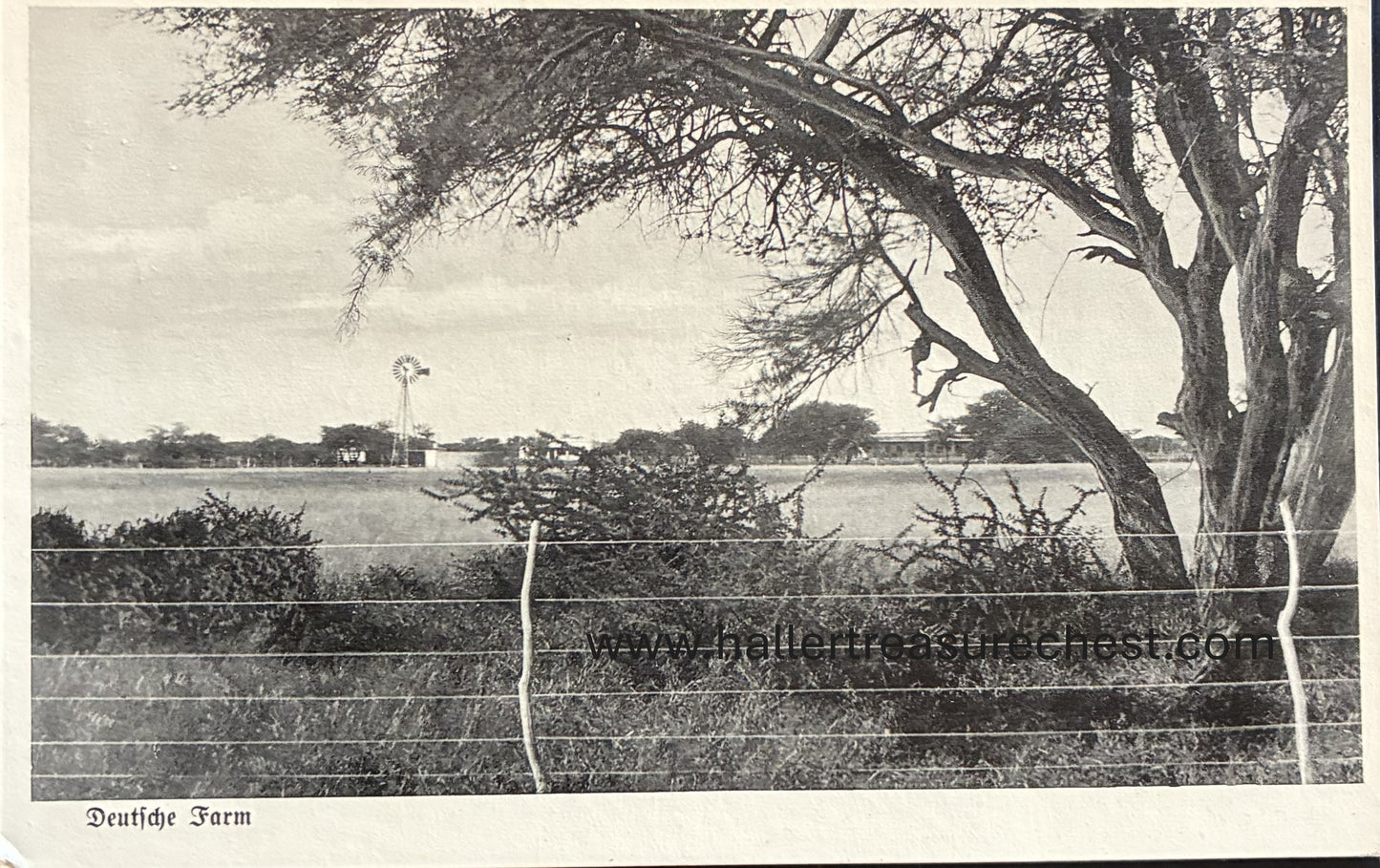 PC Nord-Süd 15.2. DSWA, Deutsche Farm bei Karibib /  GSWA - German Farm at Karibib