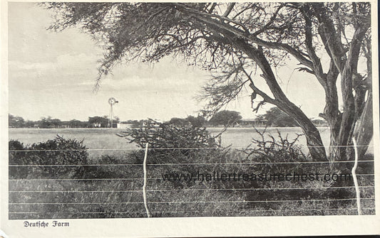 PC Nord-Süd 15.2. DSWA, Deutsche Farm bei Karibib /  GSWA - German Farm at Karibib
