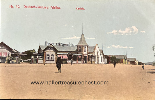 PC Nord-Süd 16.4. DSWA - Dorfkern von Karibib / GSWA - Centre of Karibib