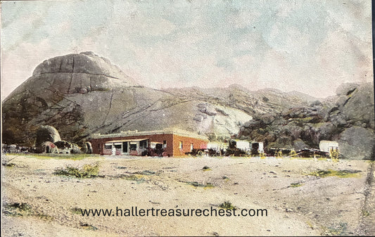 PC Nord-Süd 16.5. DSWA - Militärstation Spitzkopje / GSWA - military base at Spitzkopje