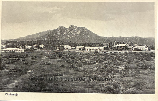 PC Nord-Süd 16.7. DSWA - Blick auf Okahandja / GSWA - view on Okahandja