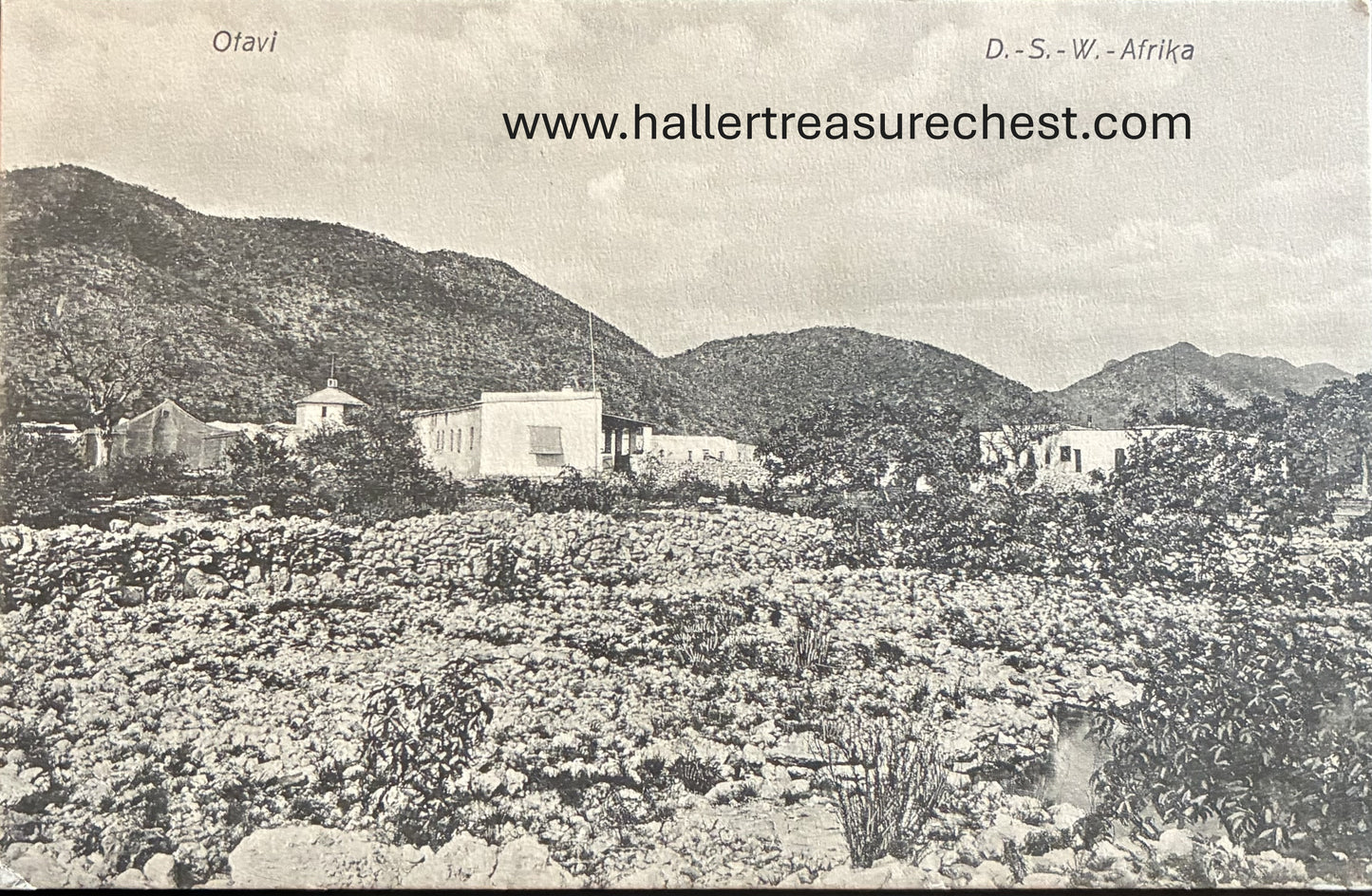 PC Nord-Süd 17.2 DSWA - Blick auf Otavi  / GSWA – View on Otavi