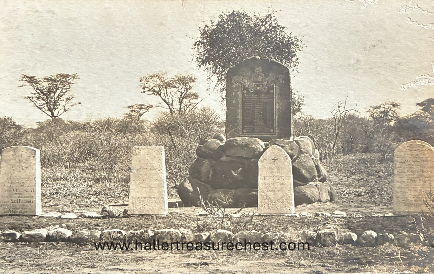 PC Nord-Süd 18.5. DSWA - Heldenfriedhof bei Waterberg / GSWA - heroes cementry at Waterberg