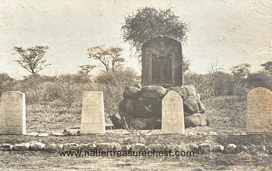 PC Nord-Süd 18.5. DSWA - Heldenfriedhof bei Waterberg / GSWA - heroes cementry at Waterberg