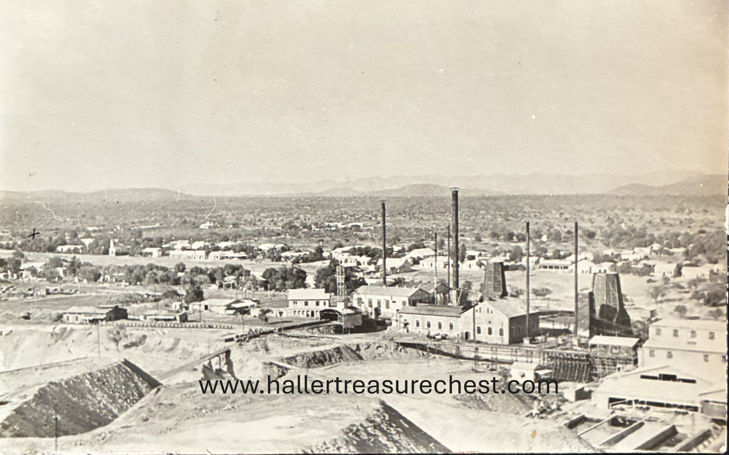 PC Nord-Süd 20.5. DSWA - Blick auf Otavi Mine in Tsumeb / GSWA - view on the Otavi mine in Tsumeb