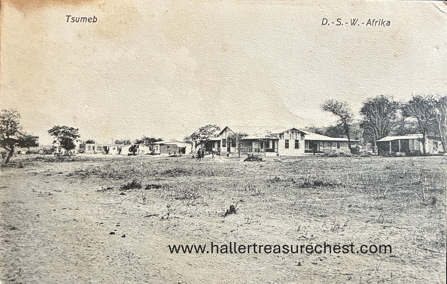 PC Nord-Süd 21.6. DSWA - Blick auf Tsumeb / GSWA – View on Tsumeb