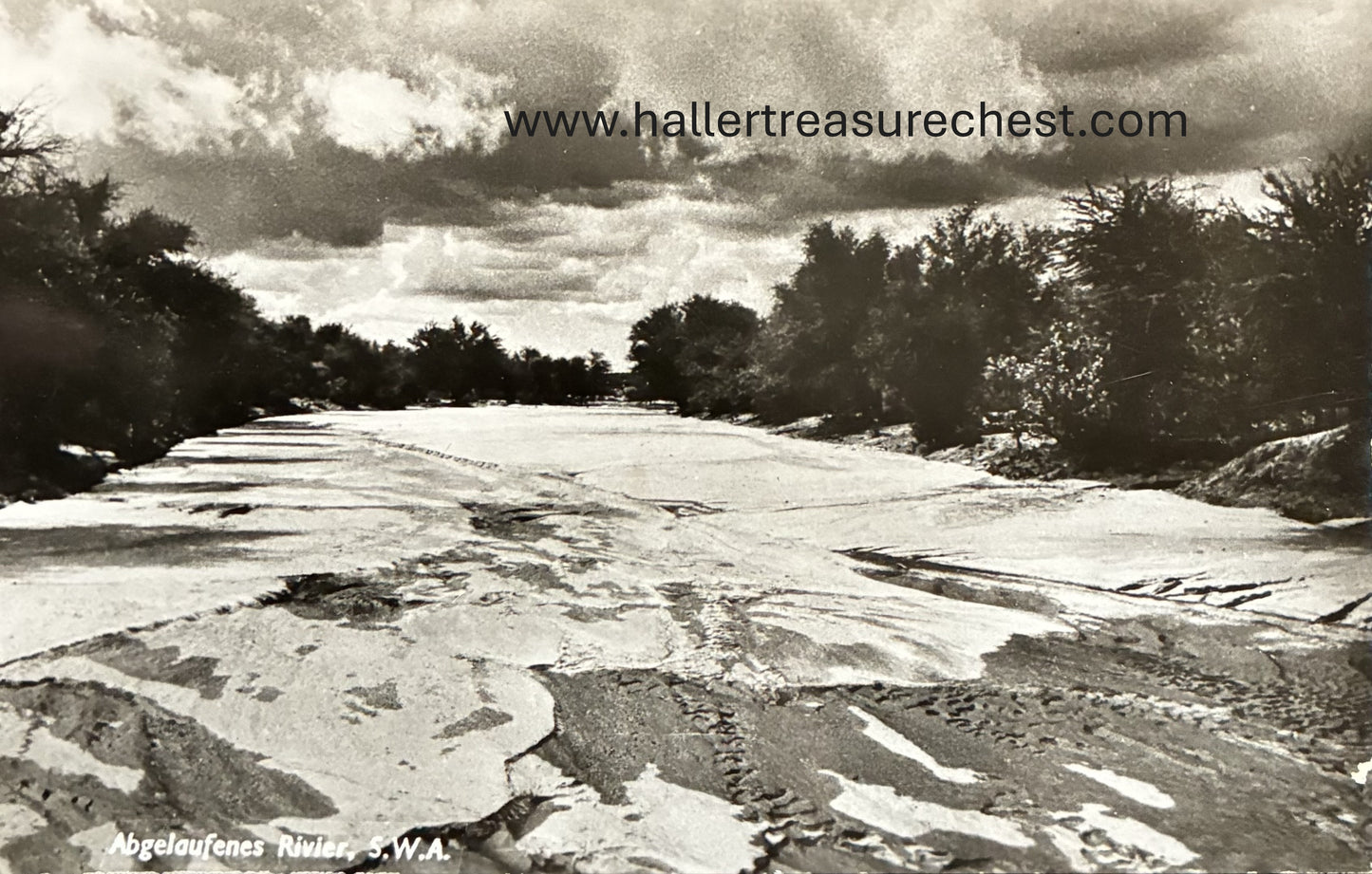 PC Nord-Süd 23.7 DSWA - Fliessendes Revier, Otavi  / GSWA – flowing river, Otavi