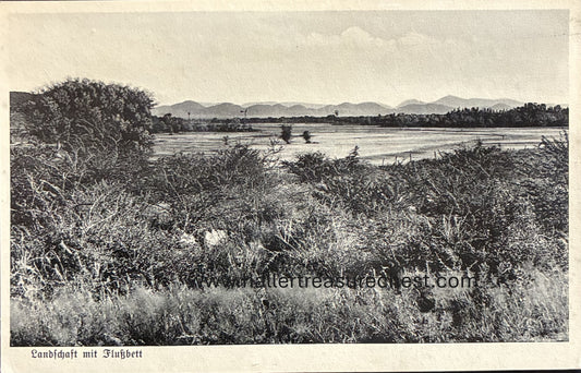 PC Nord-Süd 24.8. DSWA – Landschaft mit Kunenefluss im Norden des Landes  / GSWA - Kunene river in the North